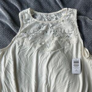 Torrid Cream Supersoft Lace Bodysuit